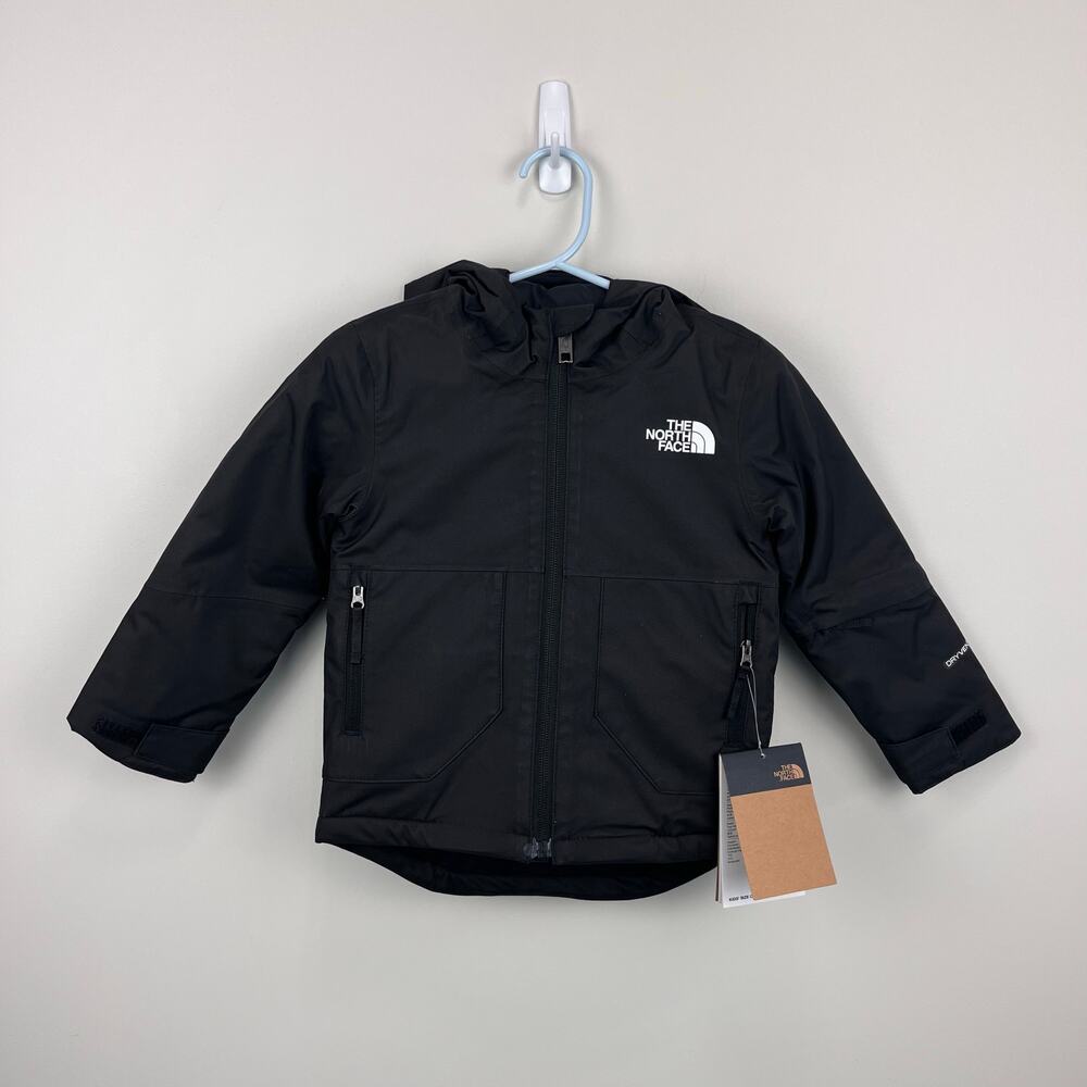 The North Face Kids' Freedom Insulated Ski Jacket Black 2T NWT